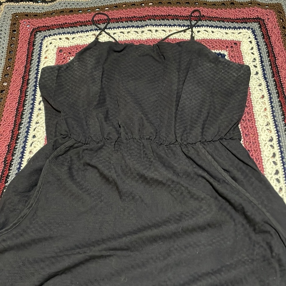 Black Maxi Dress - XL